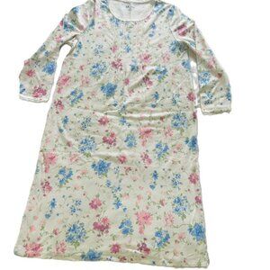 The Tog Shop Ladies Nightwear Nightie Petite Large Floral Lace NWOT